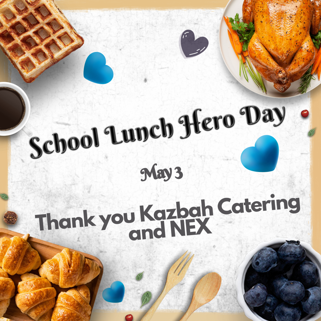 School Lunch Hero Day Poster