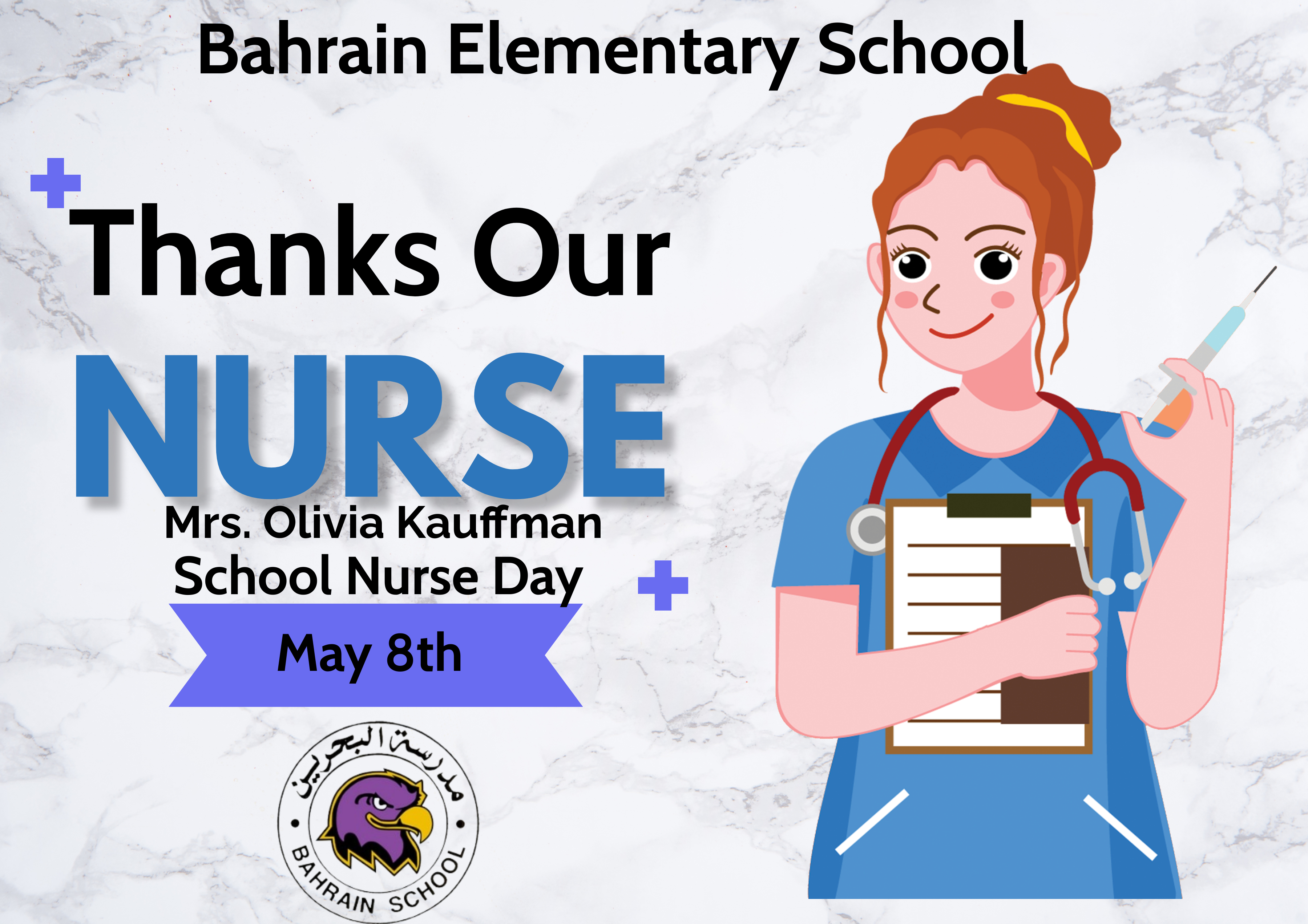 Thank you to our School Nurse!